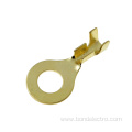 Brass Ring Crimp Terminal Connector